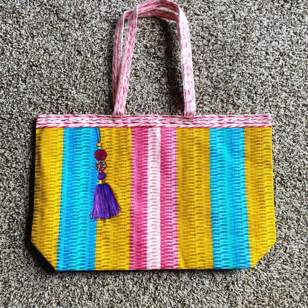 Estée Lauder empty travel beach tote shopping bag LARGE/NEW